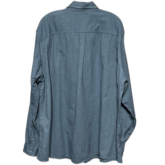 Eddie Bauer Eddie’s Field Flannel Shirt T3XL Heavyweight Brush Cotton Workwear - Picture 4 of 7